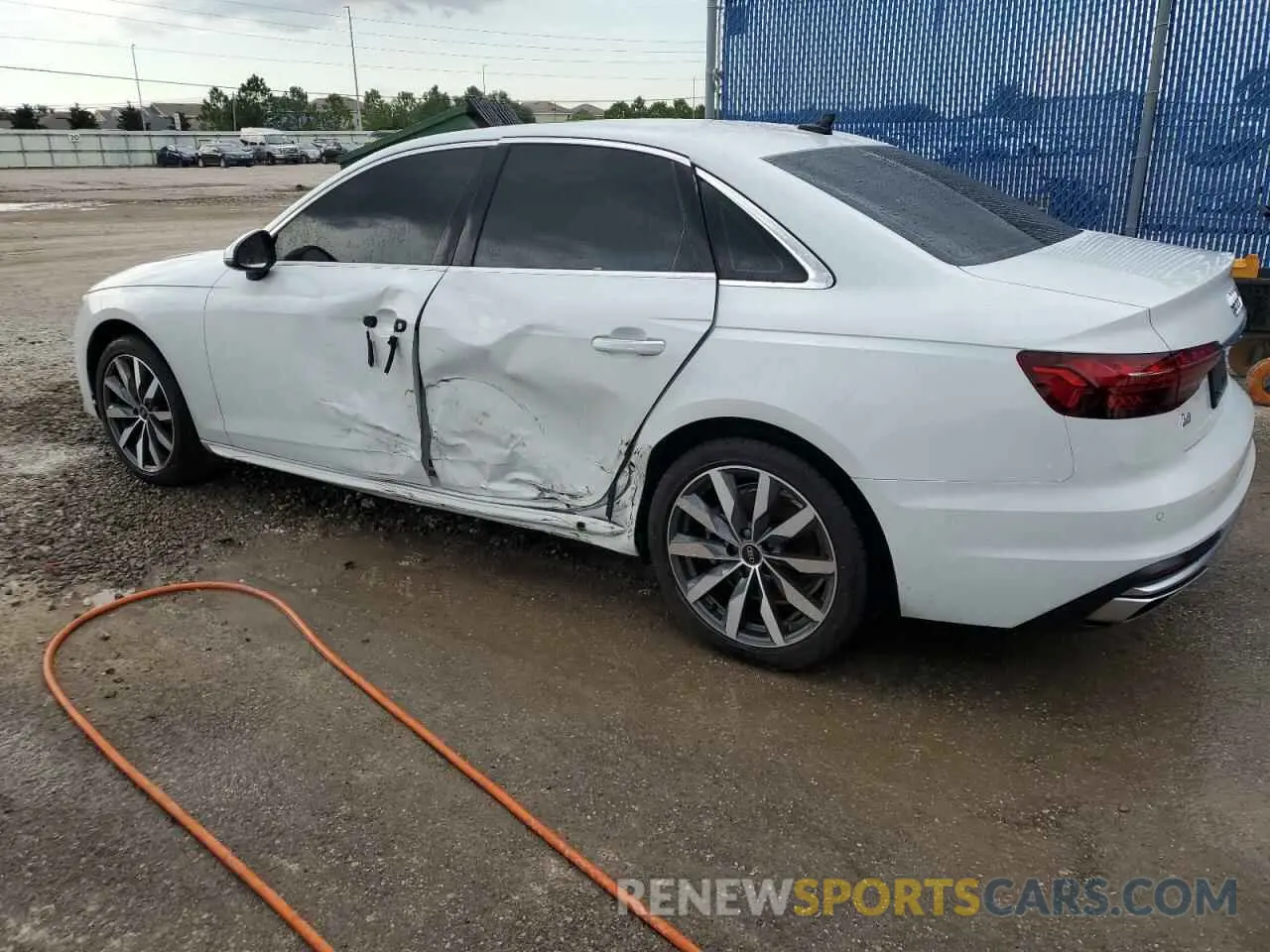 2 Photograph of a damaged car WAUABAF46MA032639 AUDI A4 2021