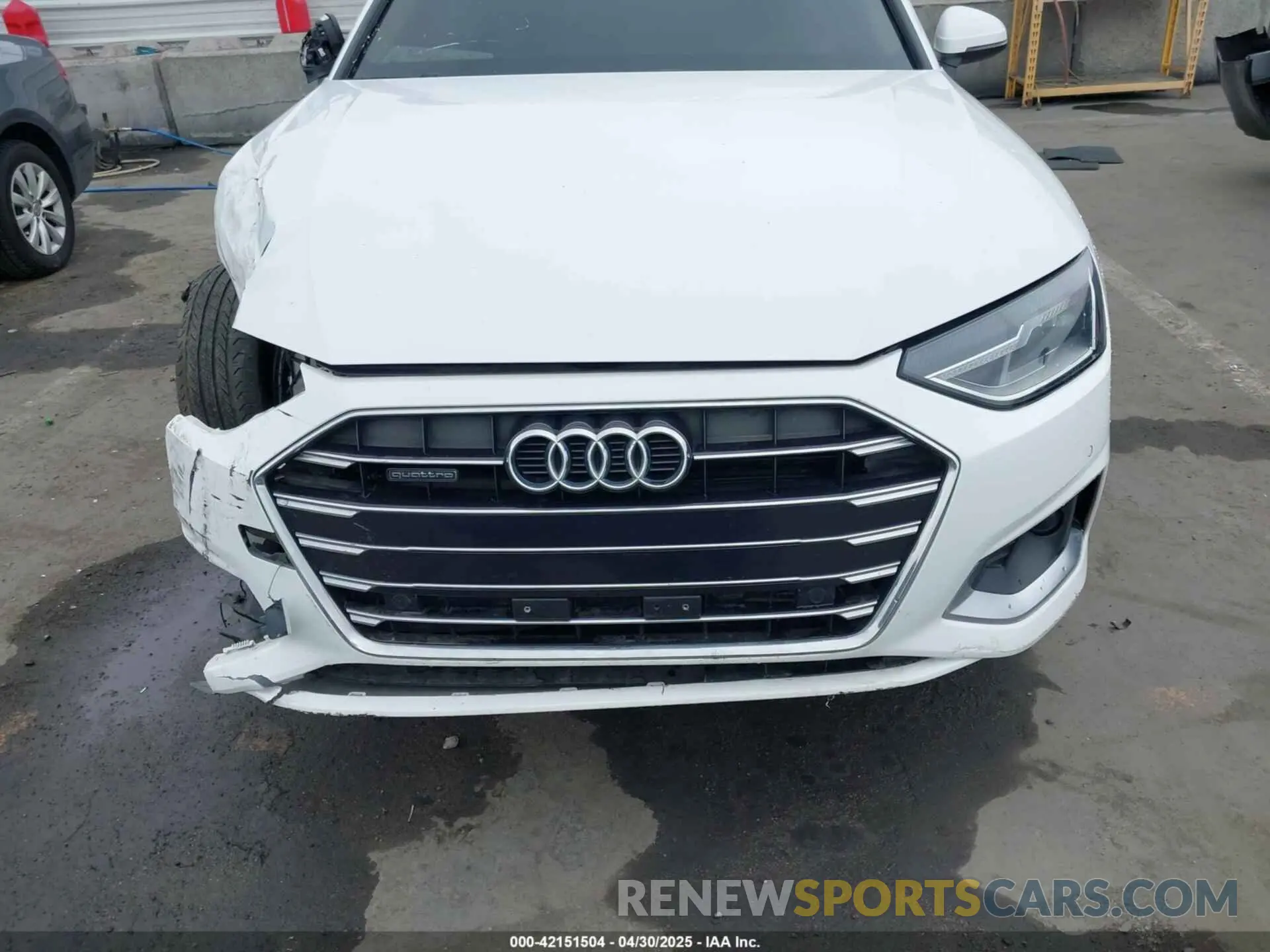 12 Photograph of a damaged car WAUABAF46MA051529 AUDI A4 2021