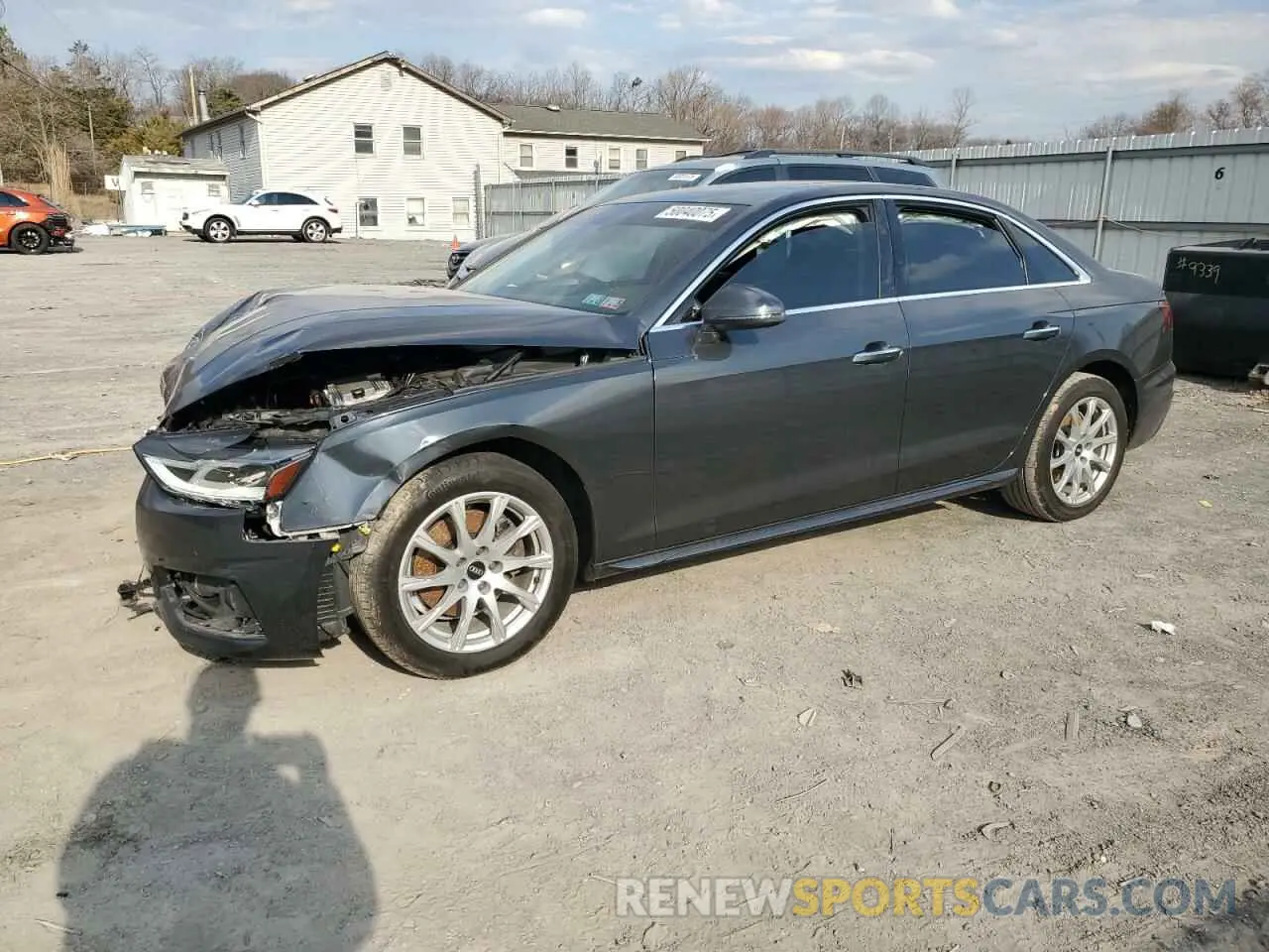 2 Photograph of a damaged car WAUABAF46MA056987 AUDI A4 2021