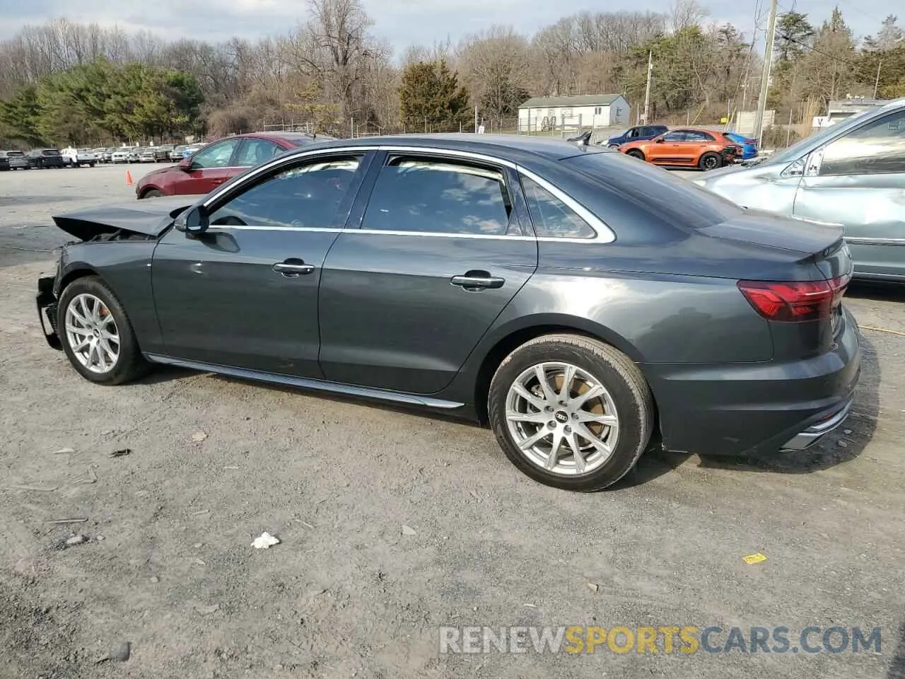 3 Photograph of a damaged car WAUABAF46MA056987 AUDI A4 2021