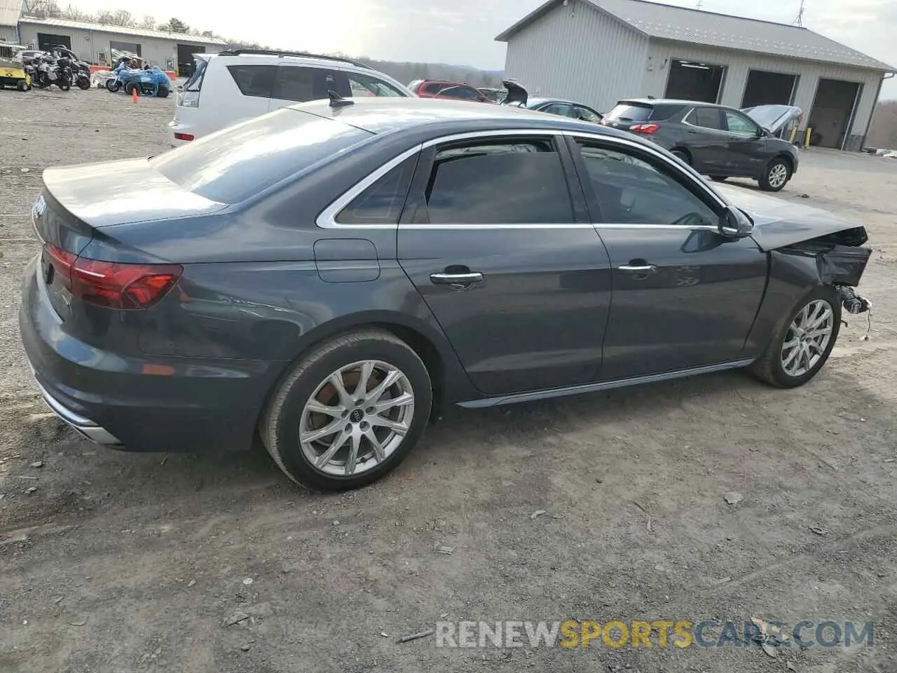 5 Photograph of a damaged car WAUABAF46MA056987 AUDI A4 2021