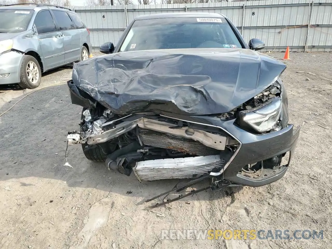 9 Photograph of a damaged car WAUABAF46MA056987 AUDI A4 2021