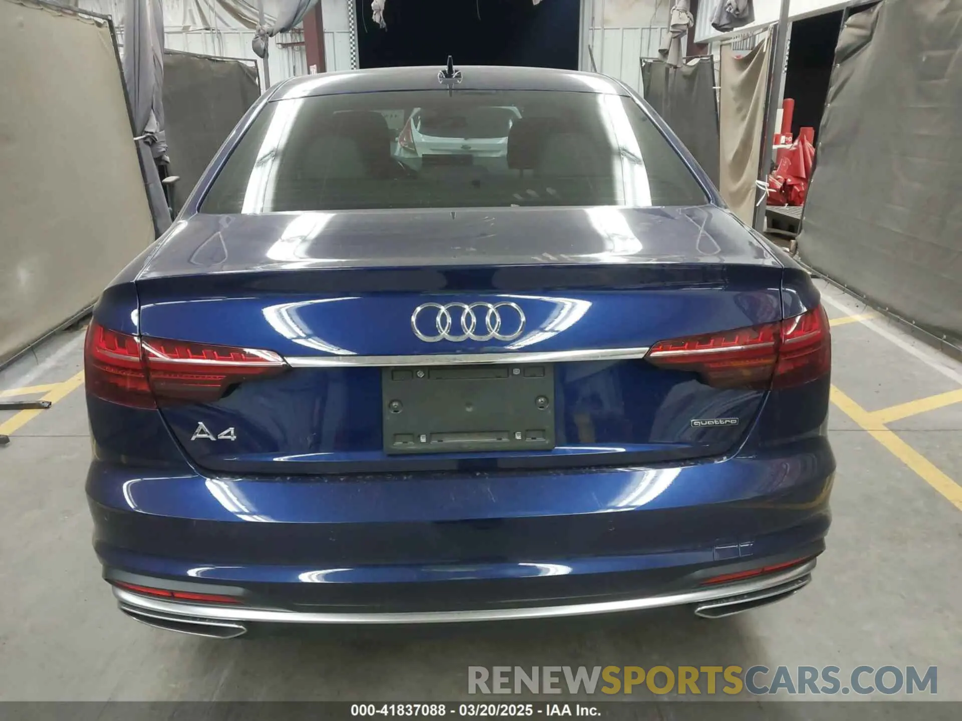 17 Photograph of a damaged car WAUABAF46MA086264 AUDI A4 2021