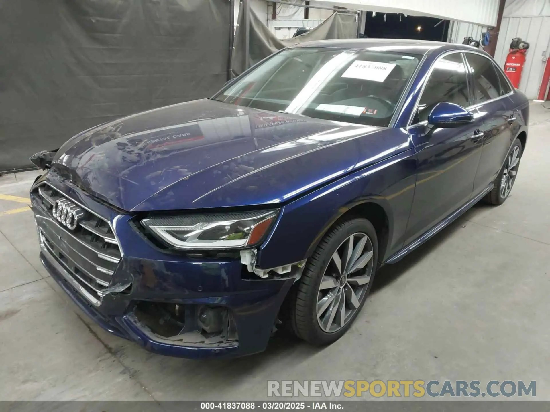 2 Photograph of a damaged car WAUABAF46MA086264 AUDI A4 2021