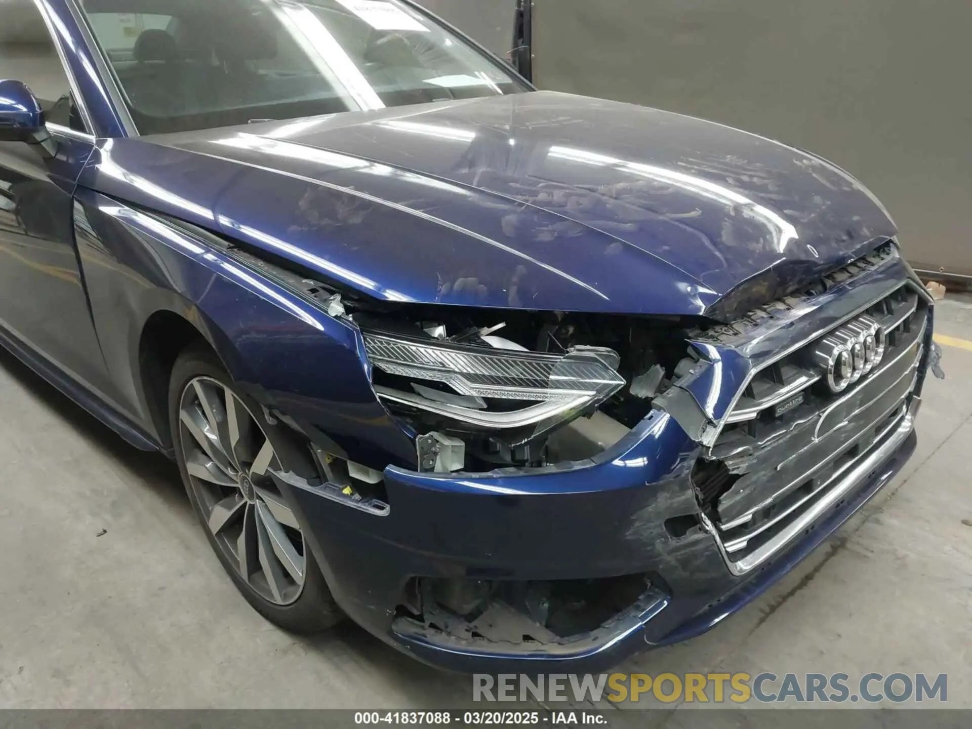 6 Photograph of a damaged car WAUABAF46MA086264 AUDI A4 2021