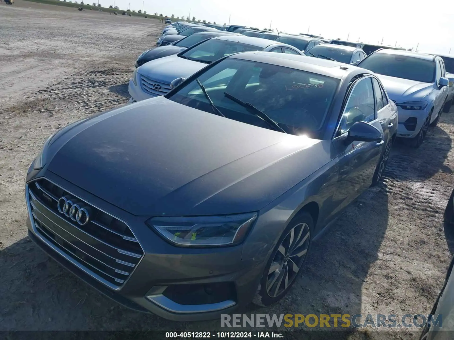 2 Photograph of a damaged car WAUABAF47MA051426 AUDI A4 2021