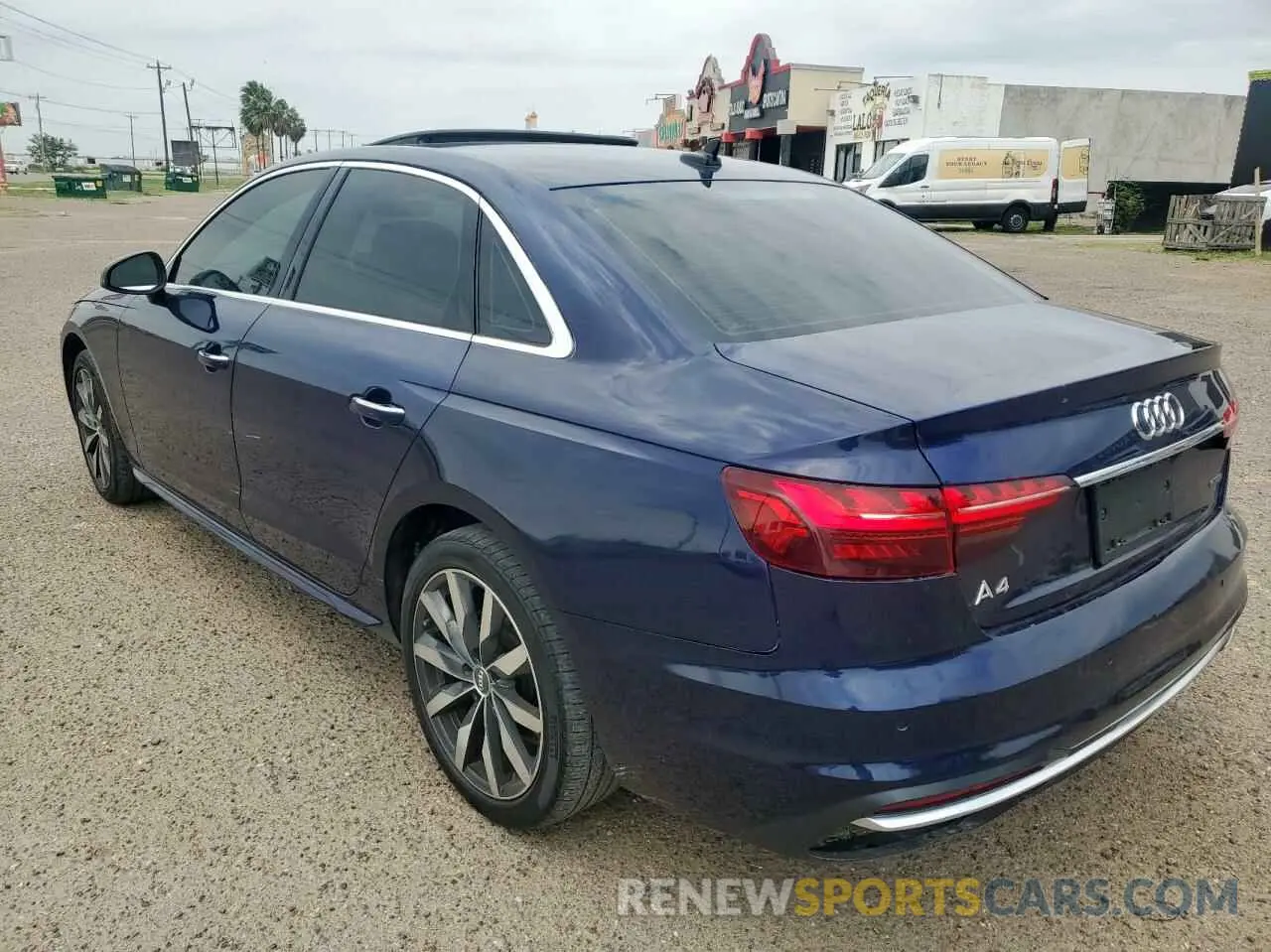 3 Photograph of a damaged car WAUABAF47MN005975 AUDI A4 2021