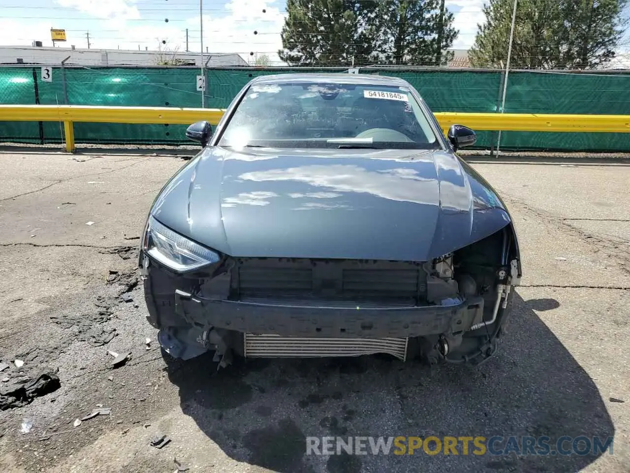 5 Photograph of a damaged car WAUABAF48MA087318 AUDI A4 2021