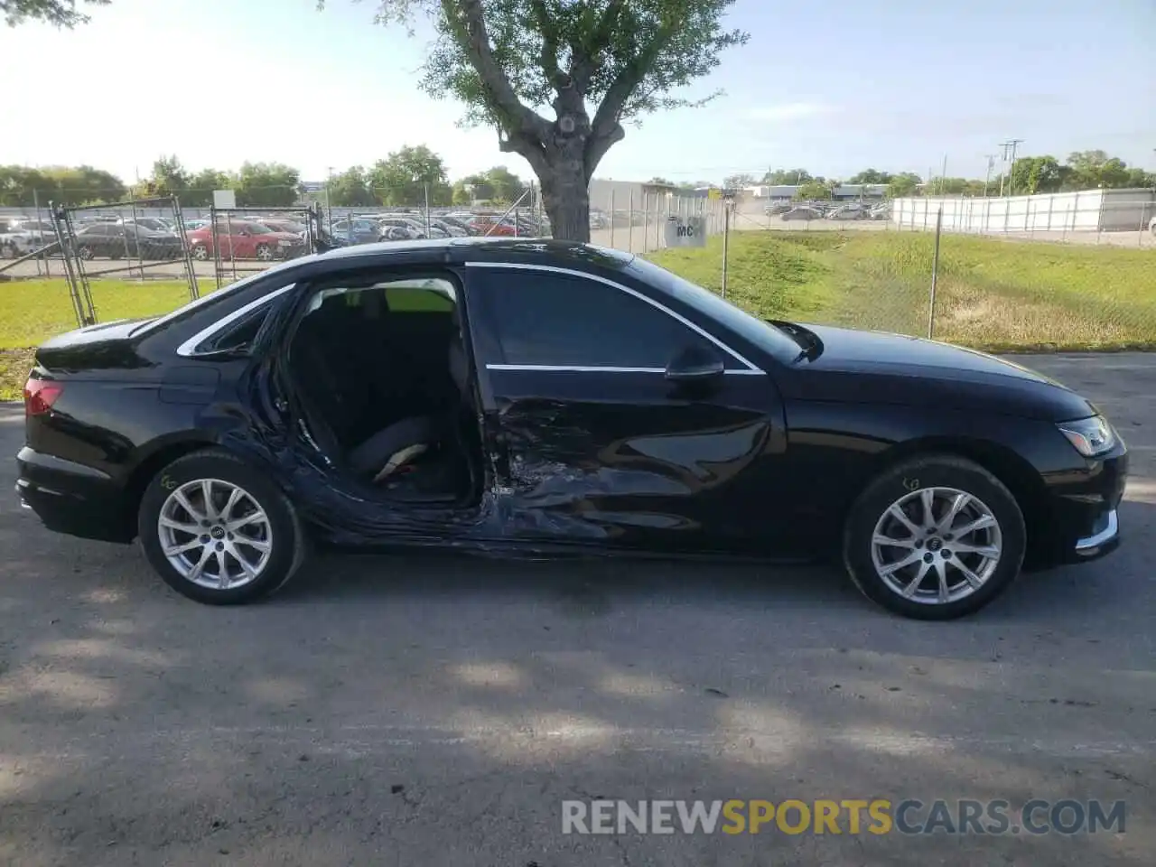 9 Photograph of a damaged car WAUABAF48MN010571 AUDI A4 2021