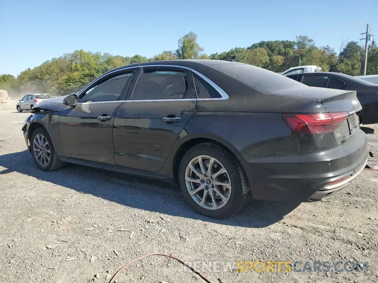 2 Photograph of a damaged car WAUABAF49MN006836 AUDI A4 2021