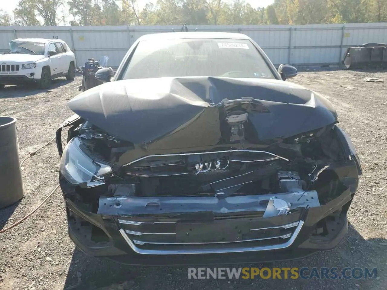 5 Photograph of a damaged car WAUABAF49MN006836 AUDI A4 2021