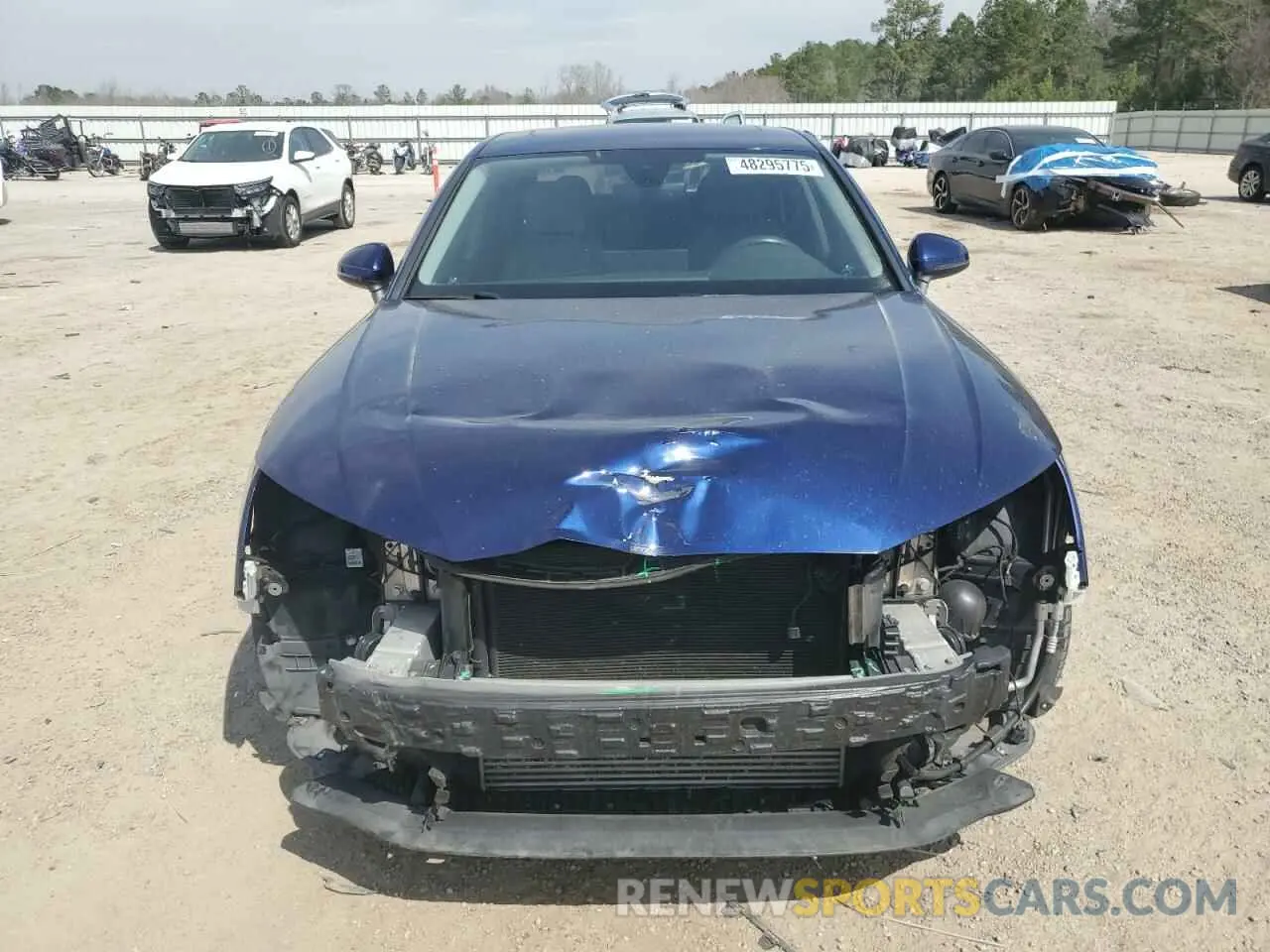 5 Photograph of a damaged car WAUABAF4XMA053218 AUDI A4 2021