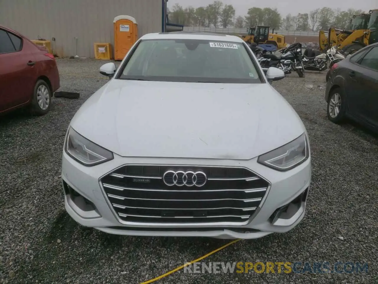 5 Photograph of a damaged car WAUABAF4XMA060539 AUDI A4 2021
