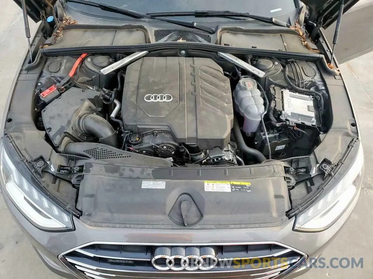 11 Photograph of a damaged car WAUBBAF46MN007916 AUDI A4 2021