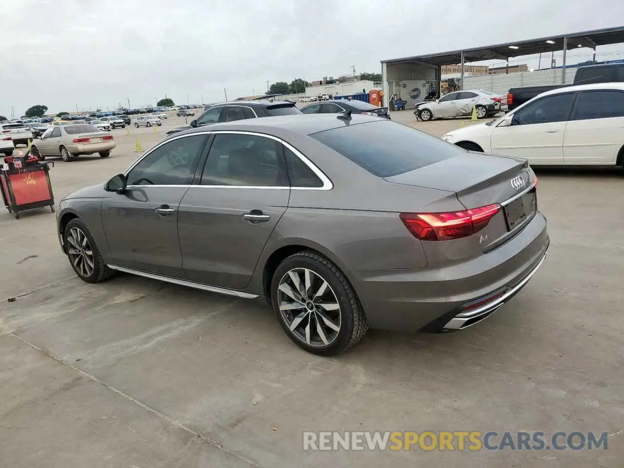 2 Photograph of a damaged car WAUBBAF46MN007916 AUDI A4 2021
