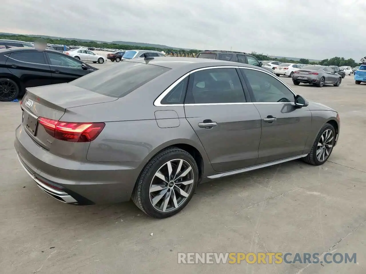 3 Photograph of a damaged car WAUBBAF46MN007916 AUDI A4 2021