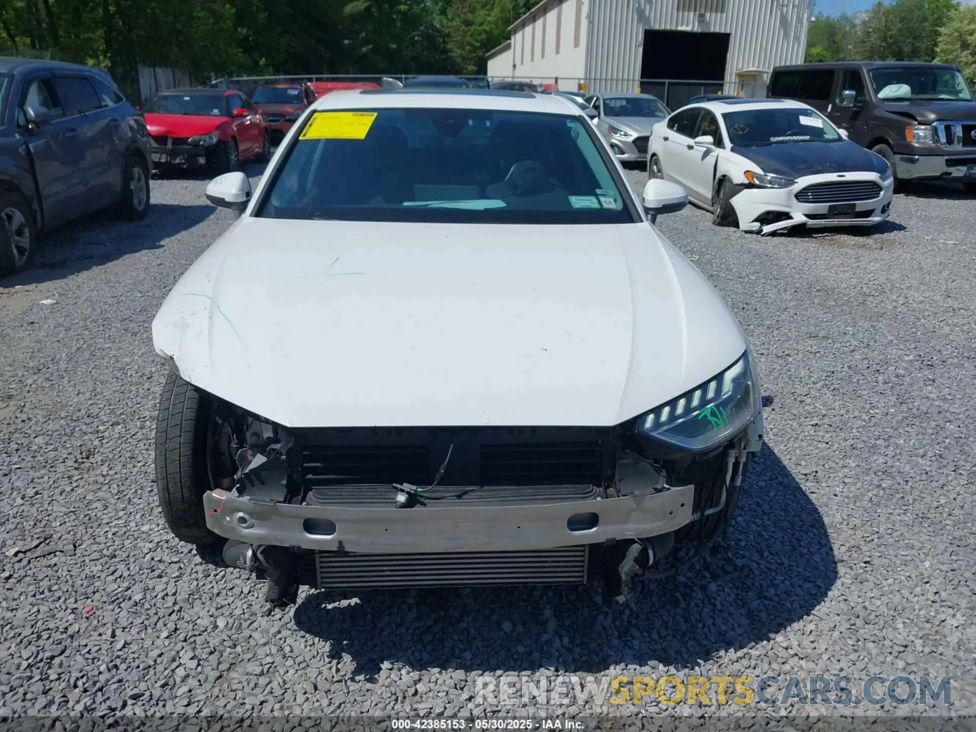 13 Photograph of a damaged car WAUBBAF46MN008077 AUDI A4 2021