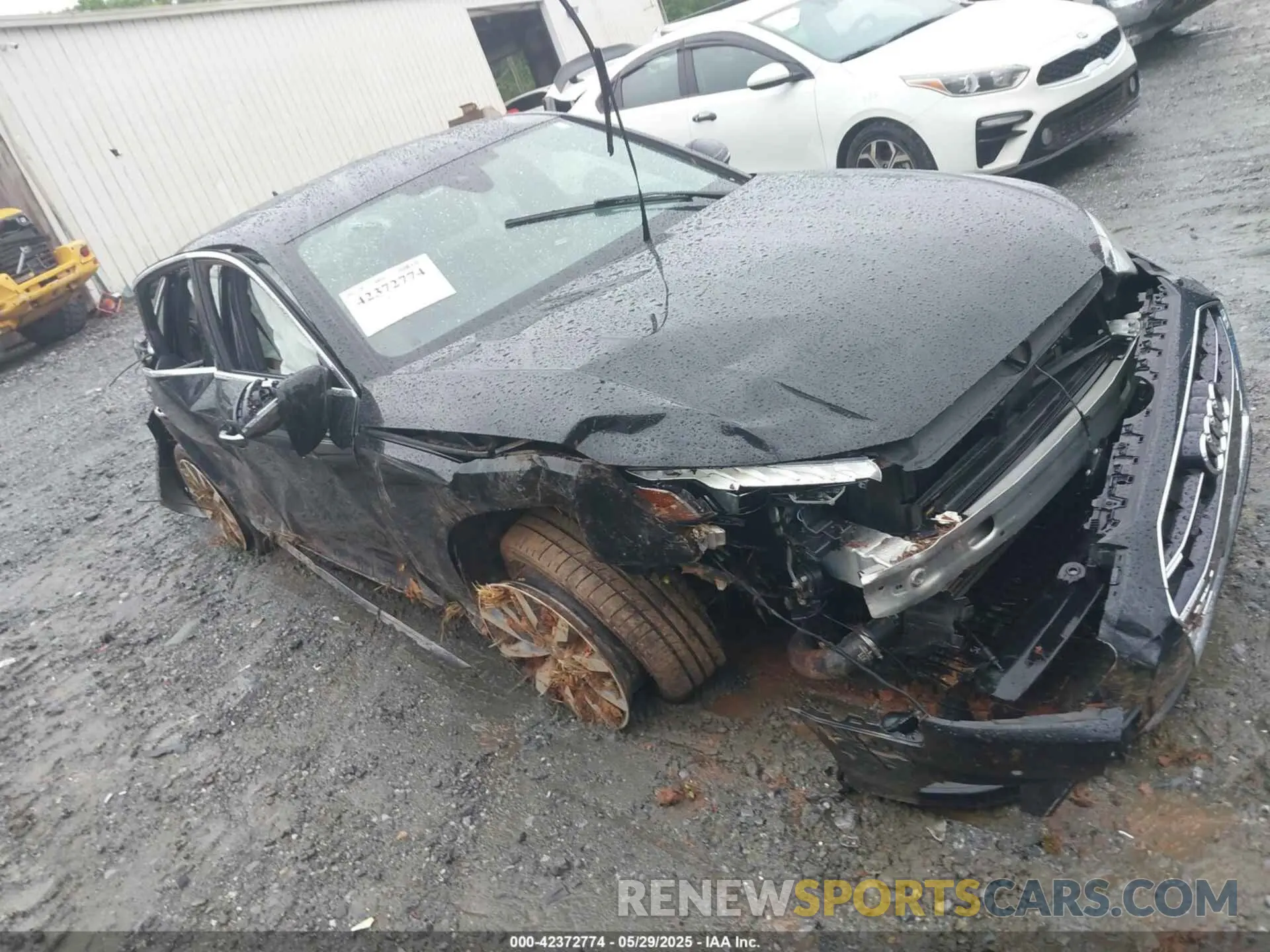 1 Photograph of a damaged car WAUBBAF47MA030208 AUDI A4 2021