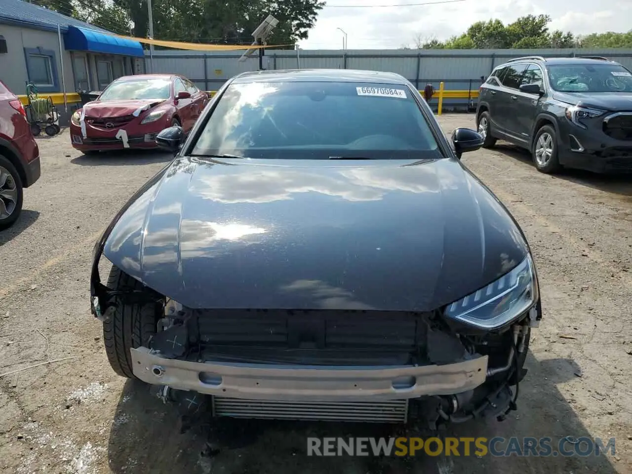 5 Photograph of a damaged car WAUBBAF4XMA026671 AUDI A4 2021