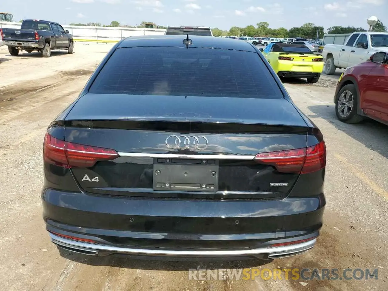 6 Photograph of a damaged car WAUBBAF4XMA026671 AUDI A4 2021