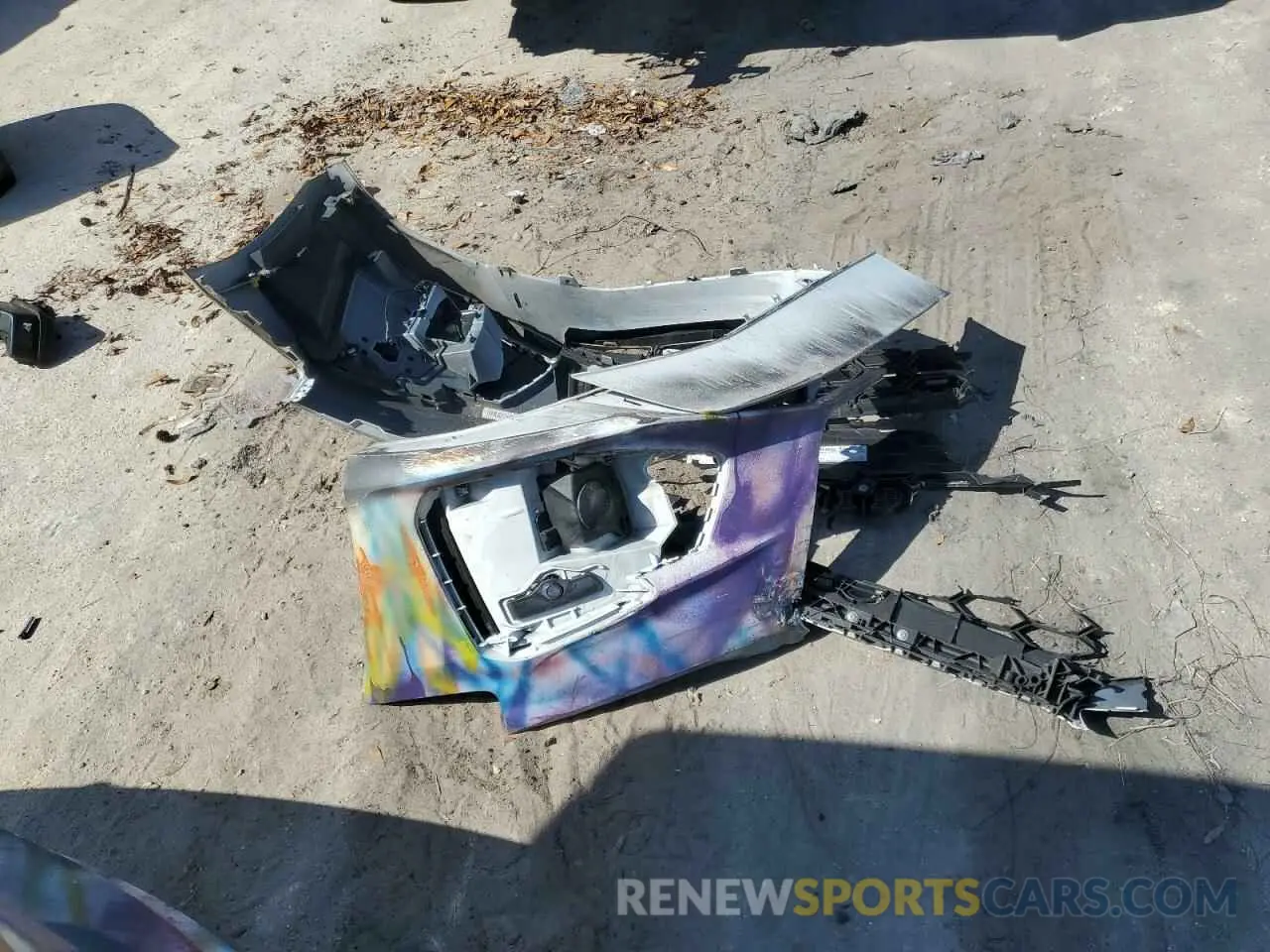12 Photograph of a damaged car WAUDAAF40MA035343 AUDI A4 2021