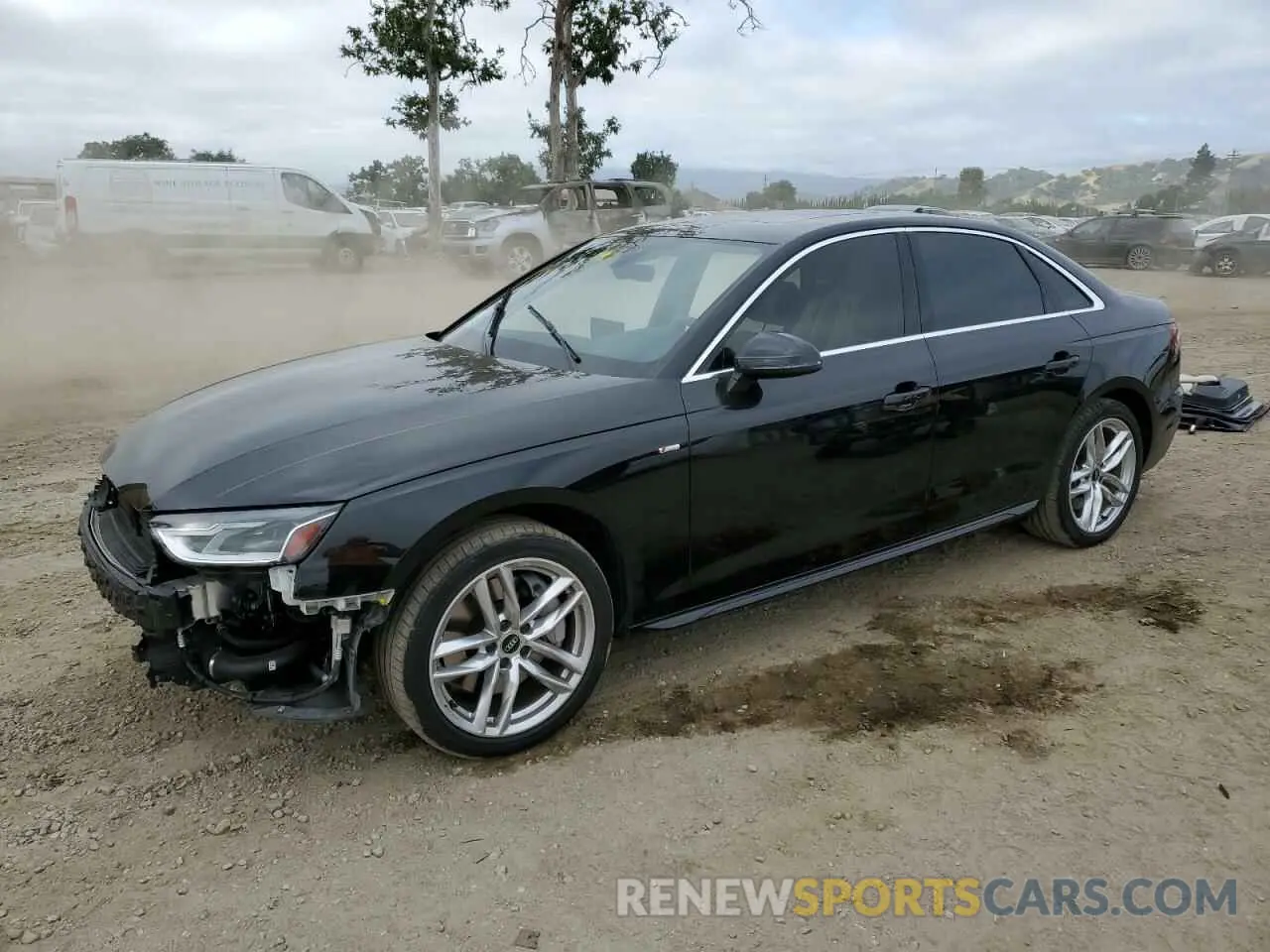 1 Photograph of a damaged car WAUDAAF42MA044142 AUDI A4 2021