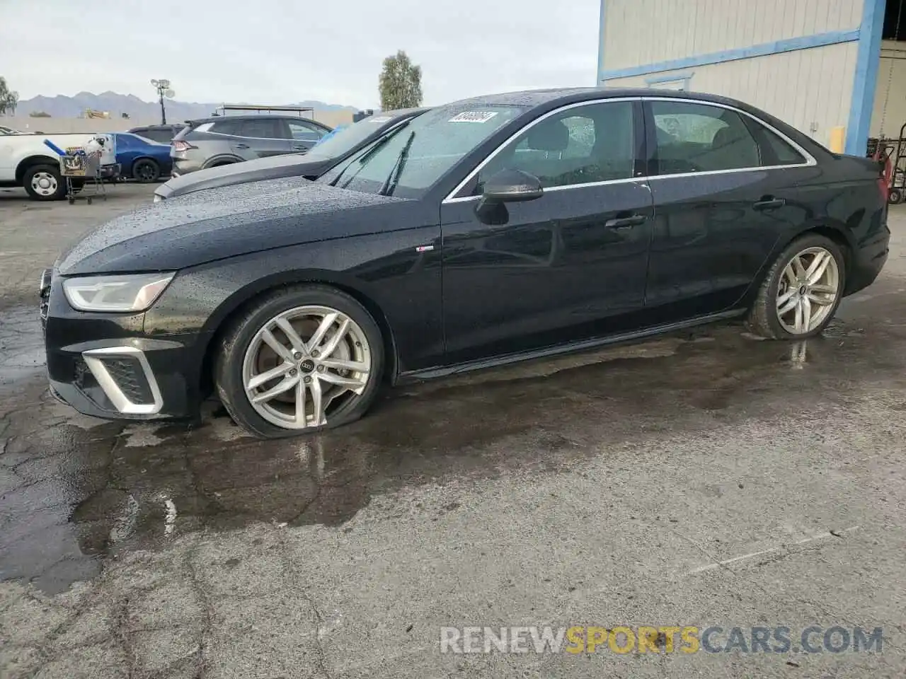 1 Photograph of a damaged car WAUDAAF44MA043817 AUDI A4 2021