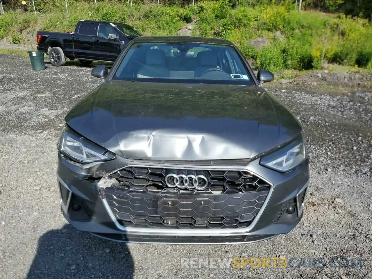 5 Photograph of a damaged car WAUDAAF45MN004808 AUDI A4 2021