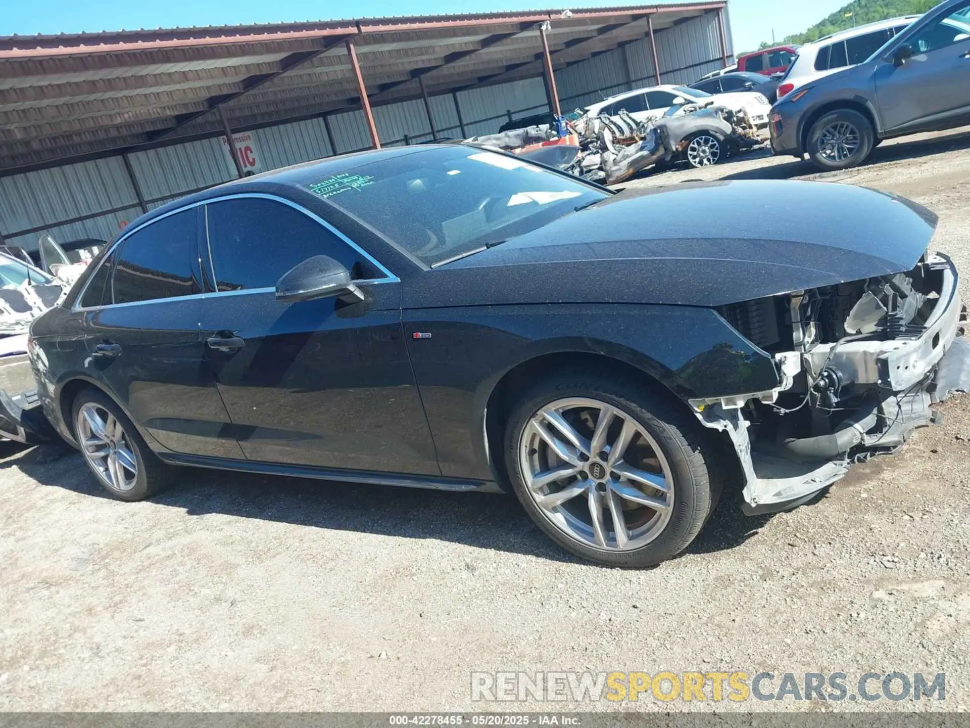 14 Photograph of a damaged car WAUEAAF40MA075183 AUDI A4 2021