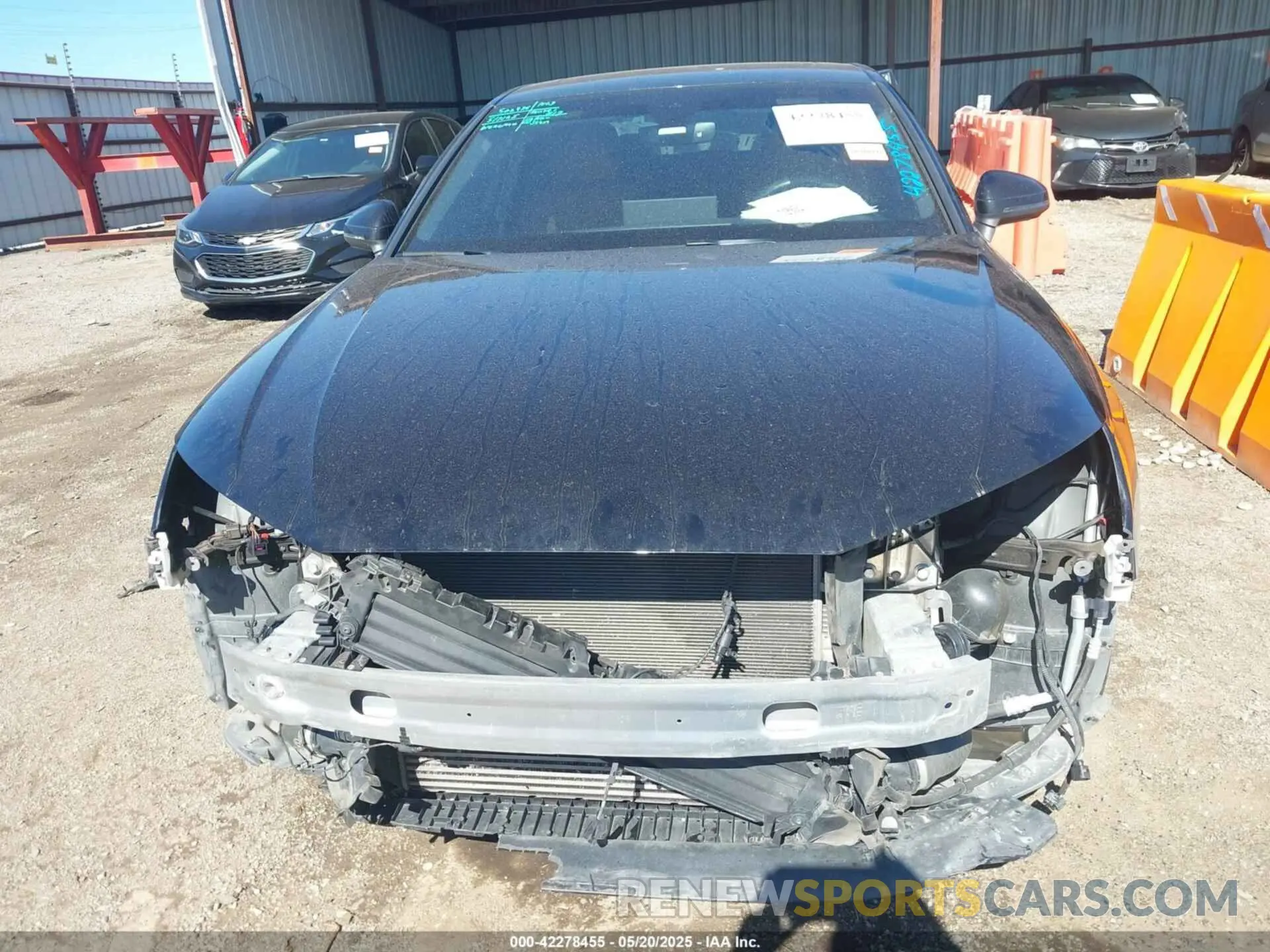 22 Photograph of a damaged car WAUEAAF40MA075183 AUDI A4 2021
