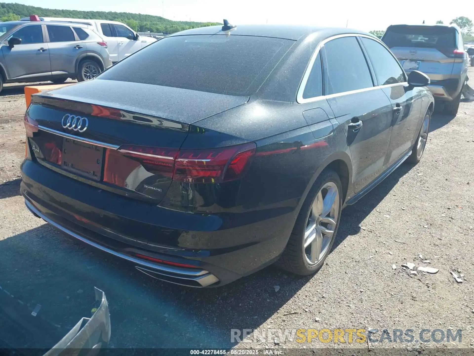 4 Photograph of a damaged car WAUEAAF40MA075183 AUDI A4 2021