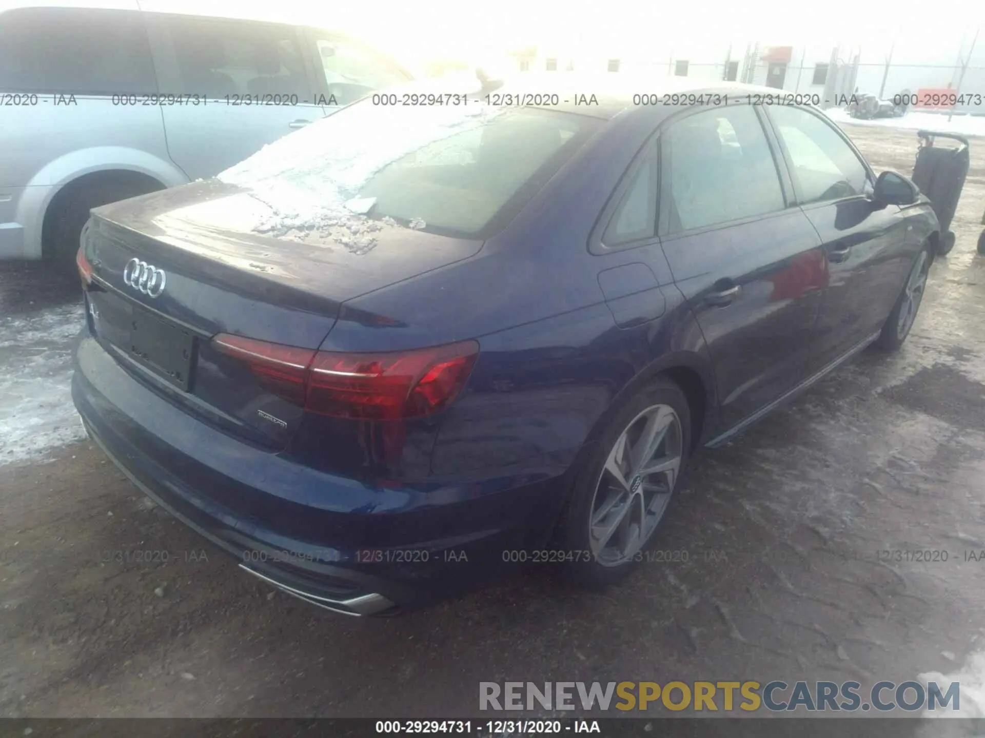 4 Photograph of a damaged car WAUEAAF41MA015266 AUDI A4 2021