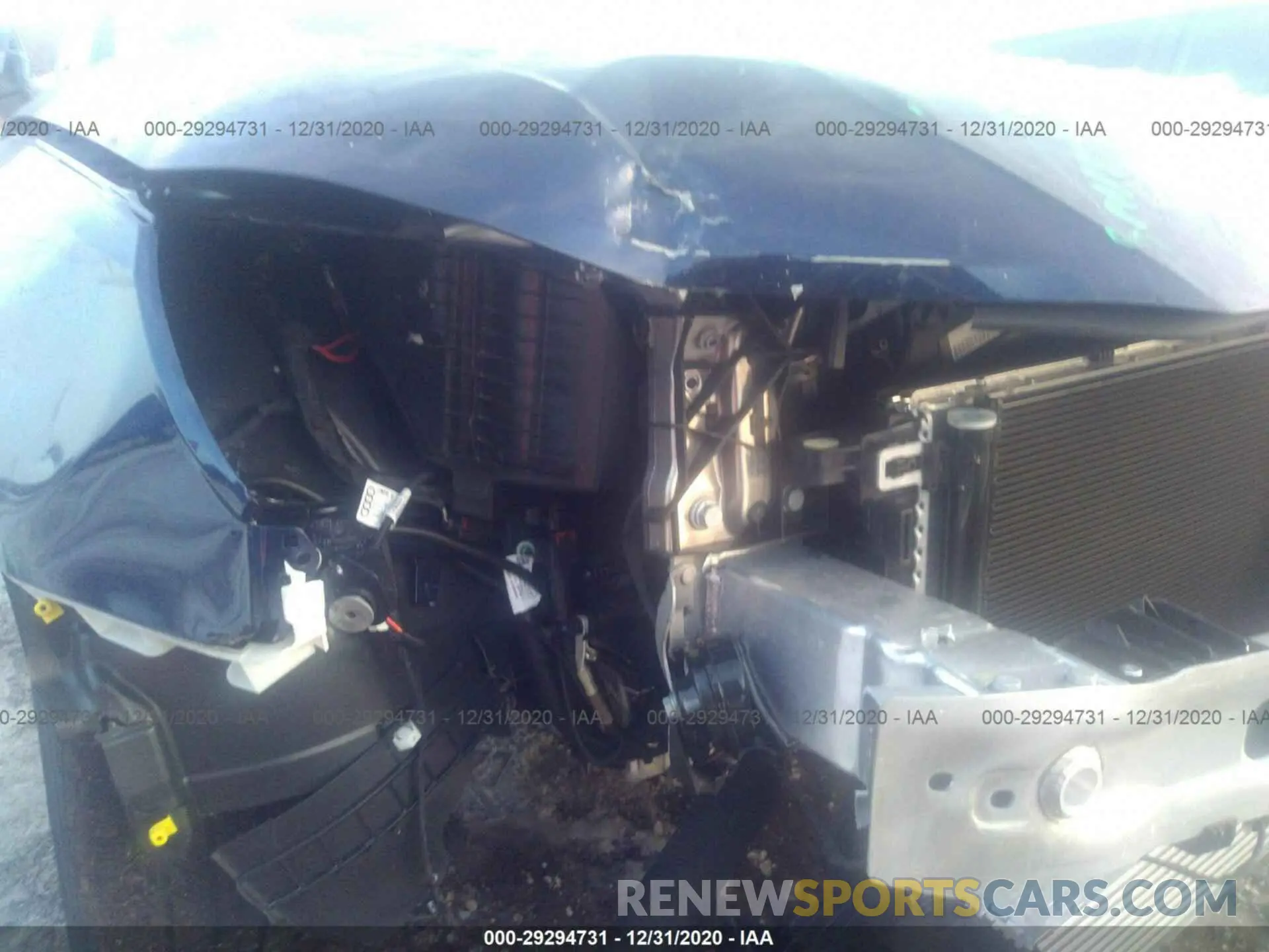 6 Photograph of a damaged car WAUEAAF41MA015266 AUDI A4 2021