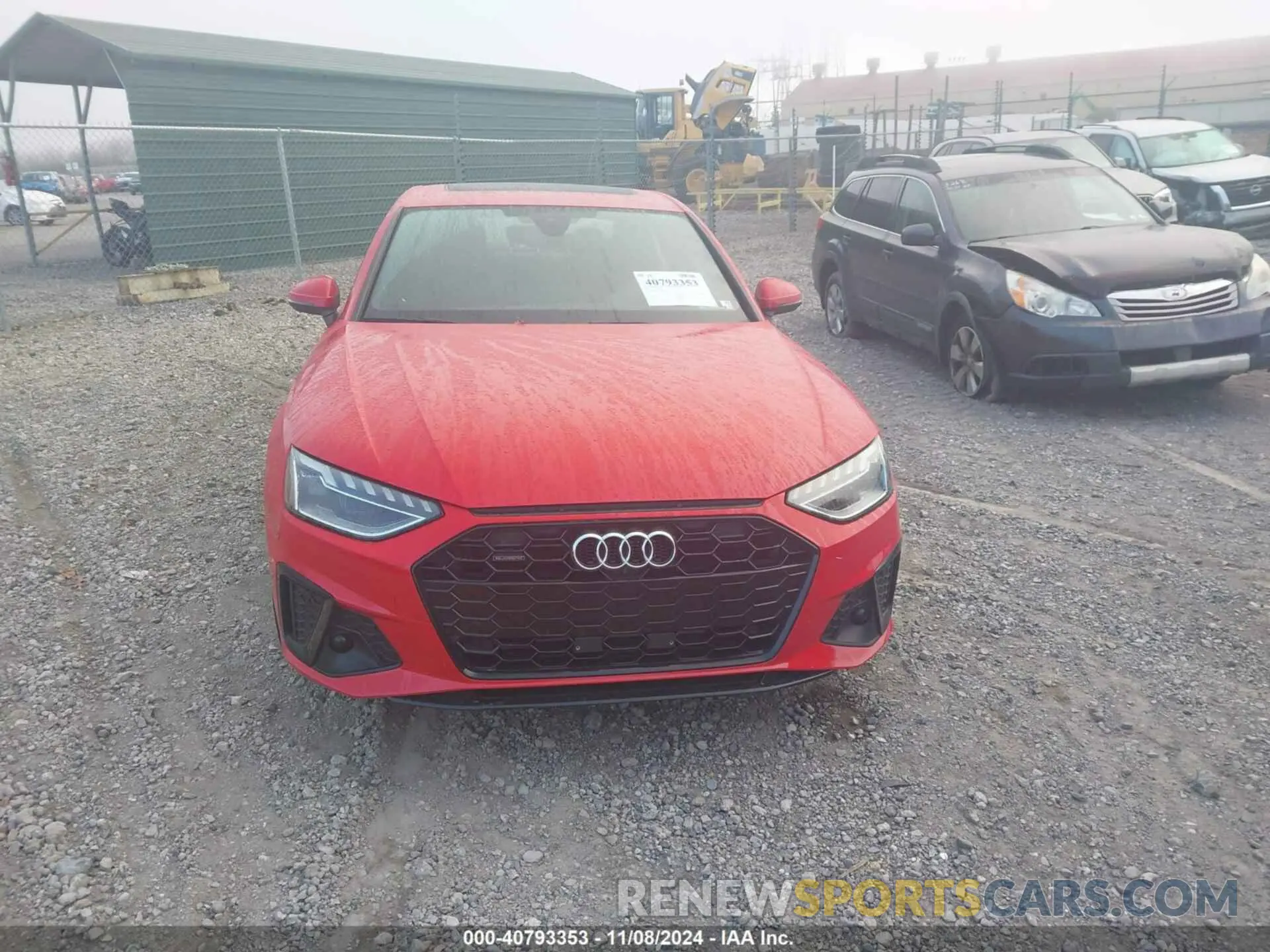 12 Photograph of a damaged car WAUEAAF41MA022752 AUDI A4 2021