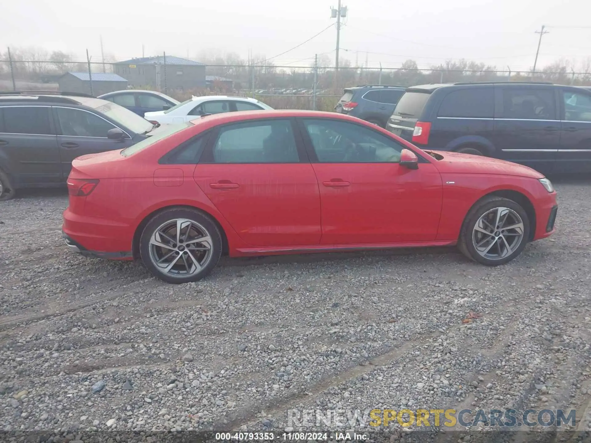 13 Photograph of a damaged car WAUEAAF41MA022752 AUDI A4 2021