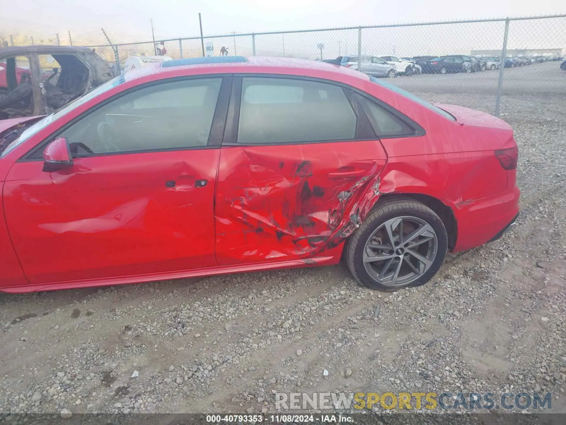 6 Photograph of a damaged car WAUEAAF41MA022752 AUDI A4 2021