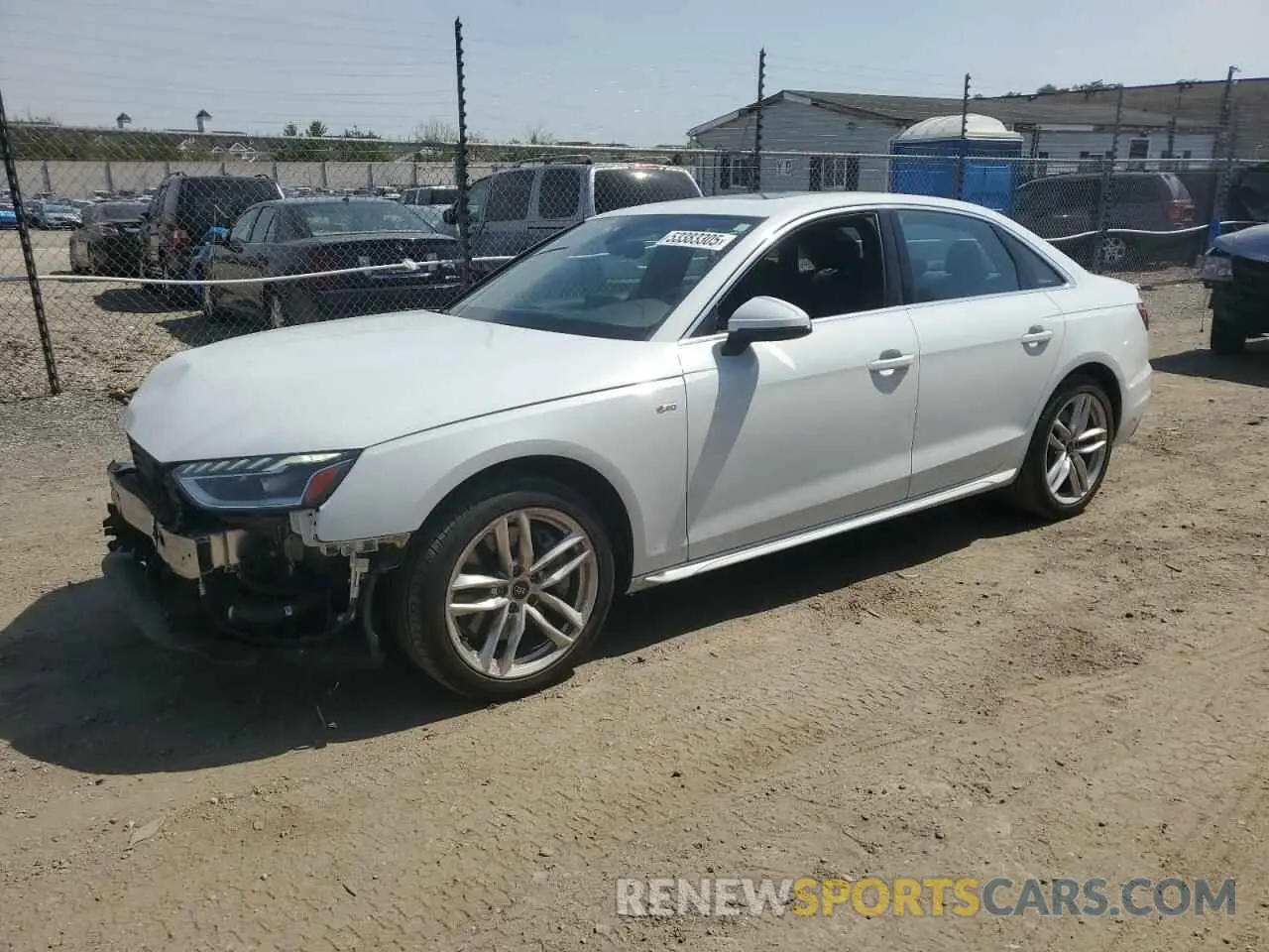 1 Photograph of a damaged car WAUEAAF41MA034898 AUDI A4 2021