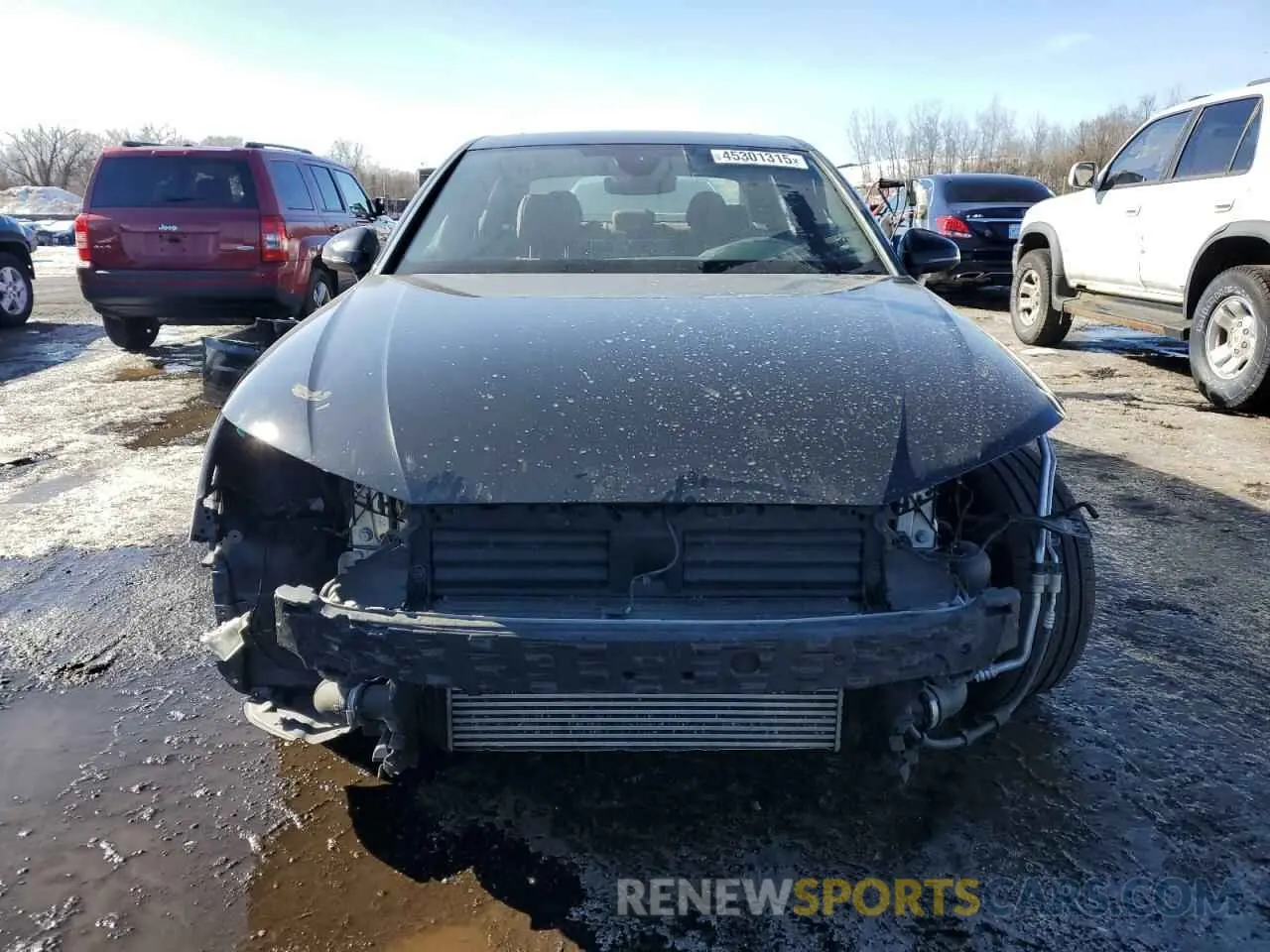 5 Photograph of a damaged car WAUEAAF41MN005880 AUDI A4 2021