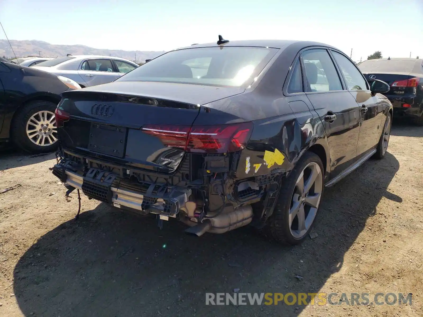 4 Photograph of a damaged car WAUEAAF42MA028902 AUDI A4 2021