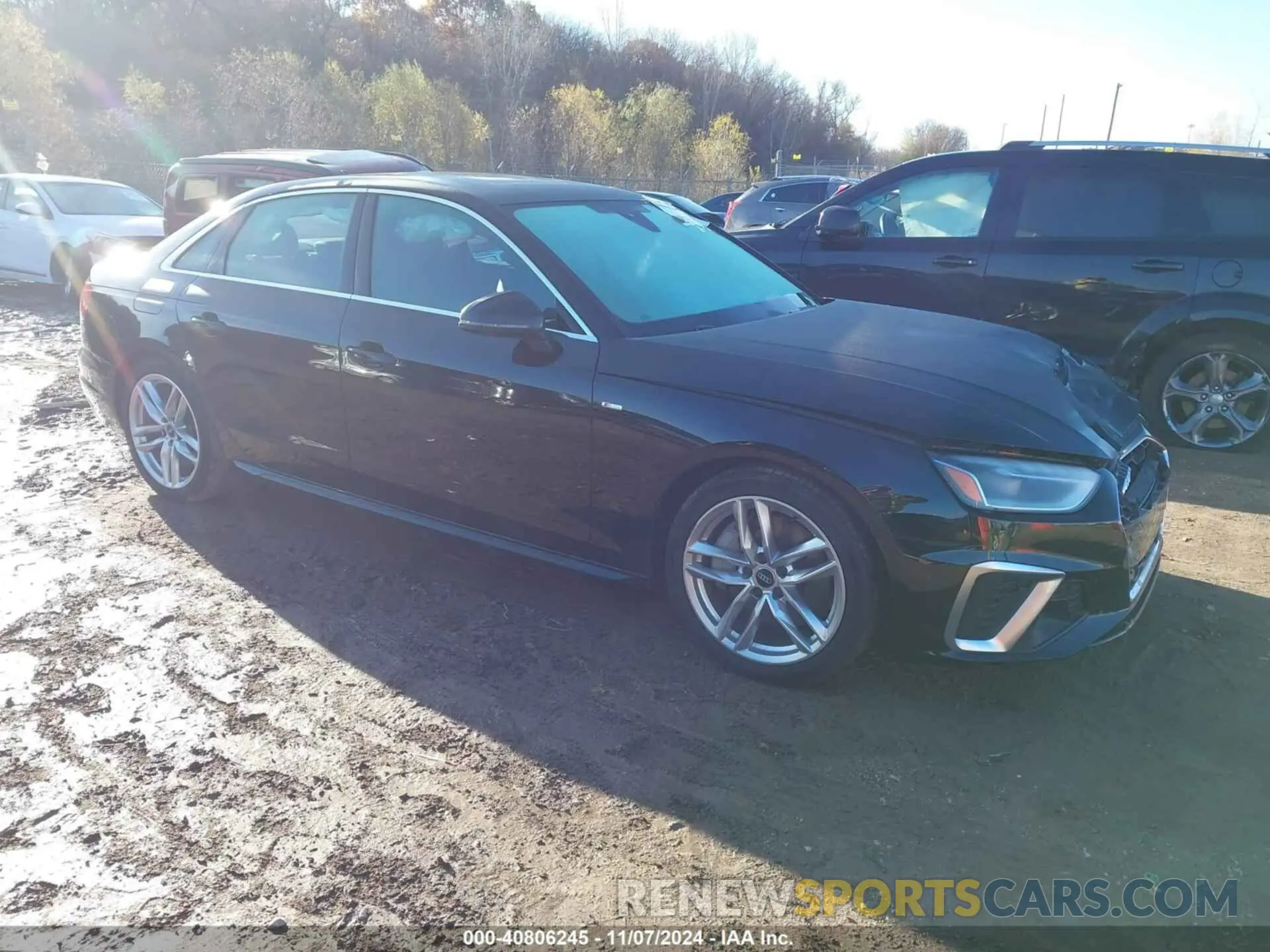 1 Photograph of a damaged car WAUEAAF42MA030178 AUDI A4 2021