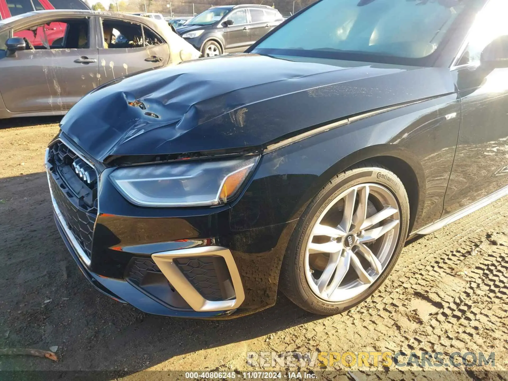 17 Photograph of a damaged car WAUEAAF42MA030178 AUDI A4 2021