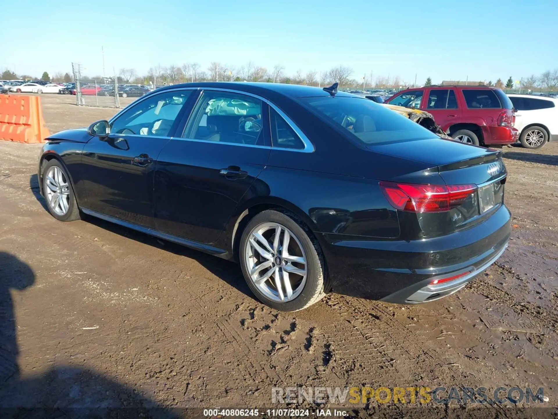 3 Photograph of a damaged car WAUEAAF42MA030178 AUDI A4 2021