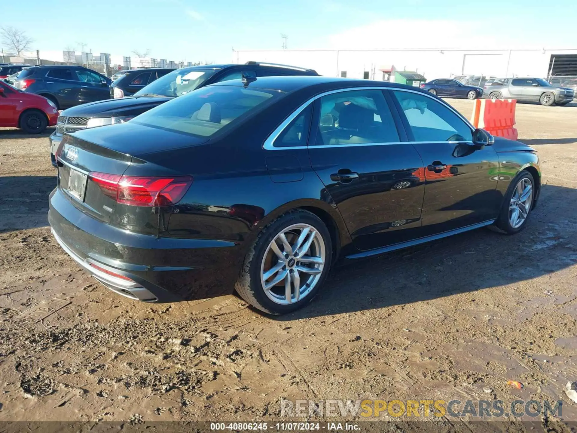 4 Photograph of a damaged car WAUEAAF42MA030178 AUDI A4 2021