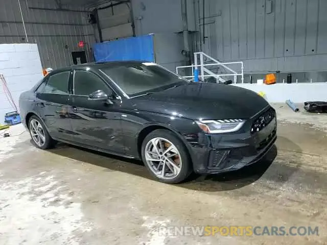 10 Photograph of a damaged car WAUEAAF44MA058595 AUDI A4 2021