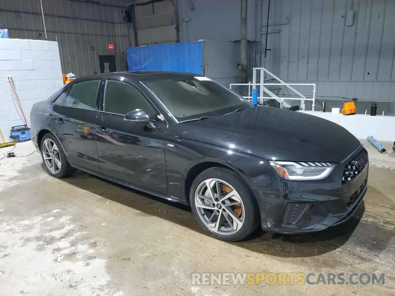 4 Photograph of a damaged car WAUEAAF44MA058595 AUDI A4 2021