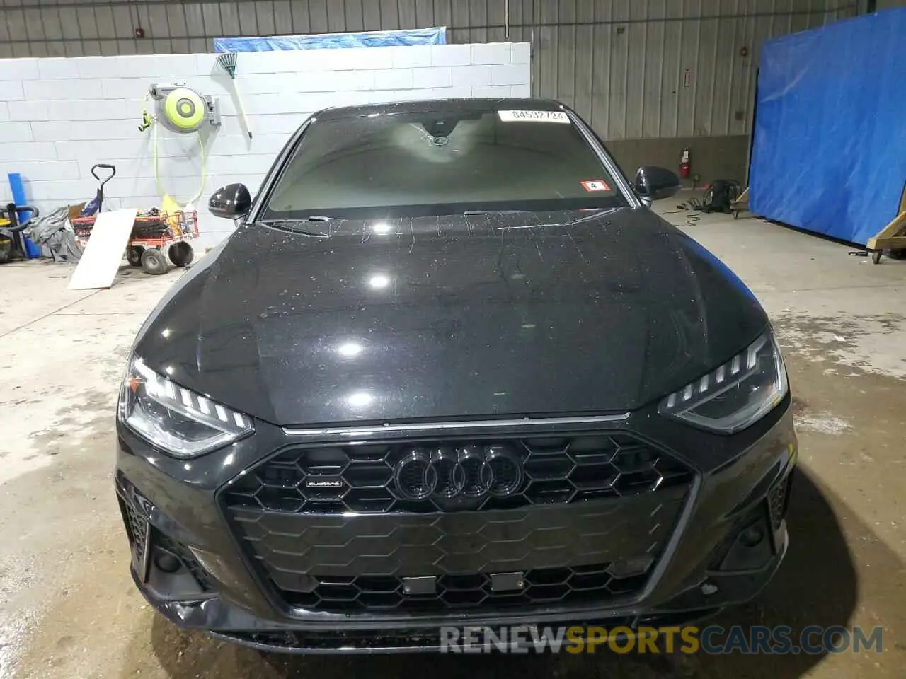 5 Photograph of a damaged car WAUEAAF44MA058595 AUDI A4 2021