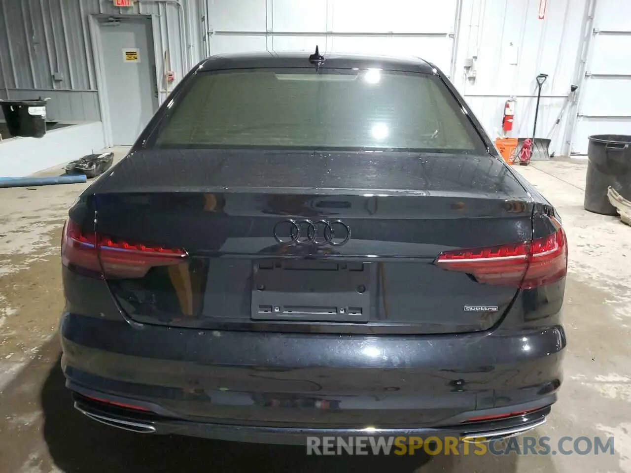 6 Photograph of a damaged car WAUEAAF44MA058595 AUDI A4 2021