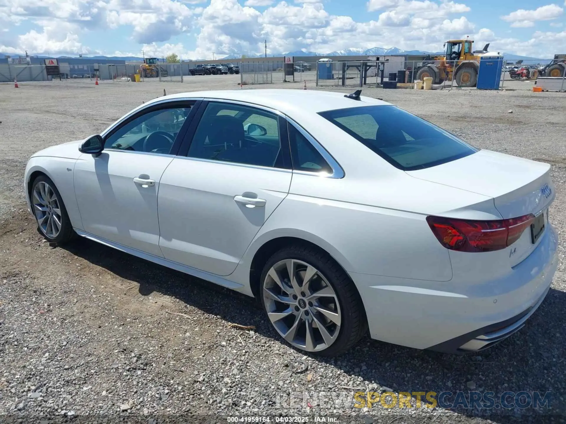3 Photograph of a damaged car WAUEAAF44MN005744 AUDI A4 2021
