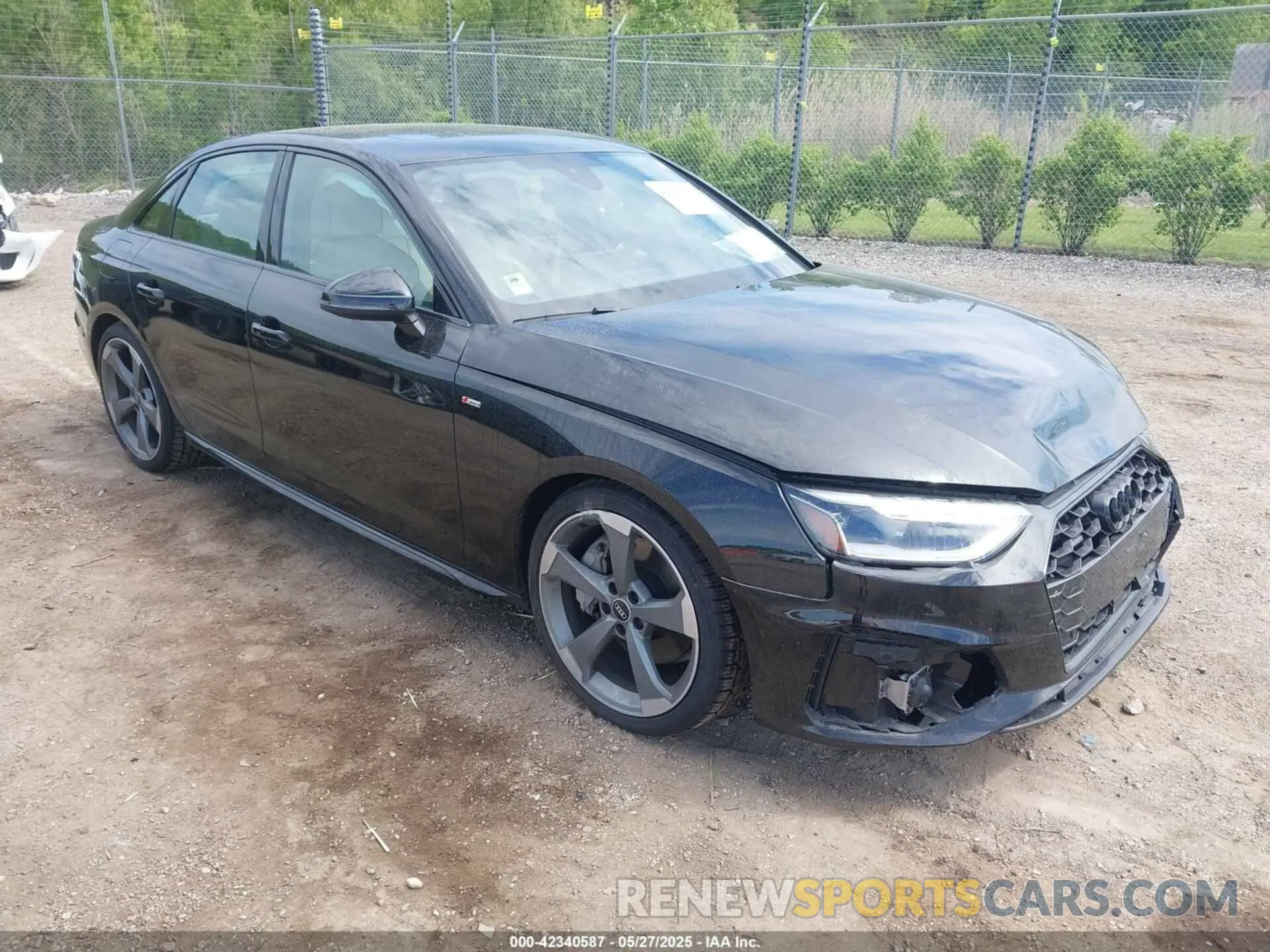 1 Photograph of a damaged car WAUEAAF44MN007168 AUDI A4 2021