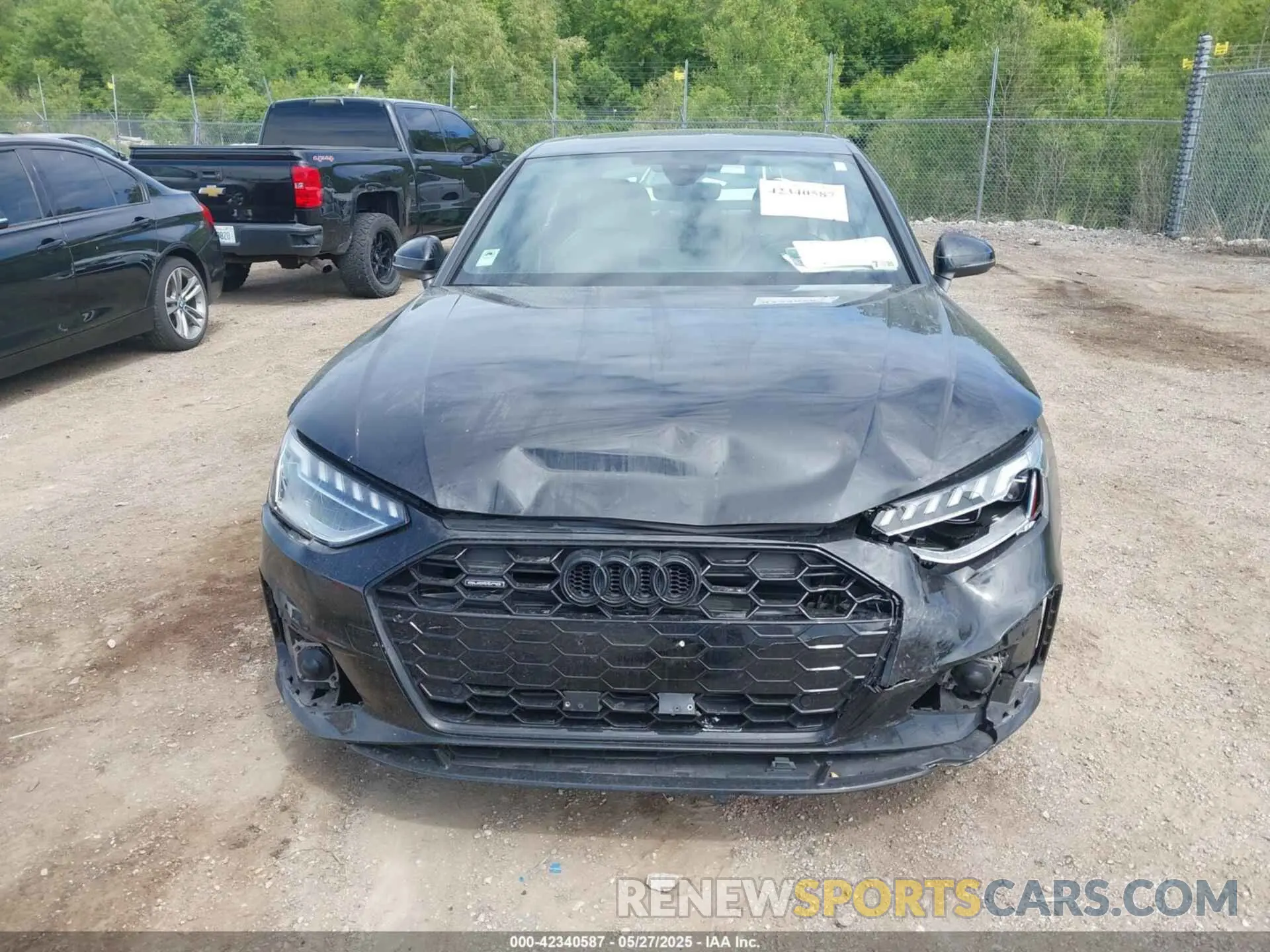 12 Photograph of a damaged car WAUEAAF44MN007168 AUDI A4 2021